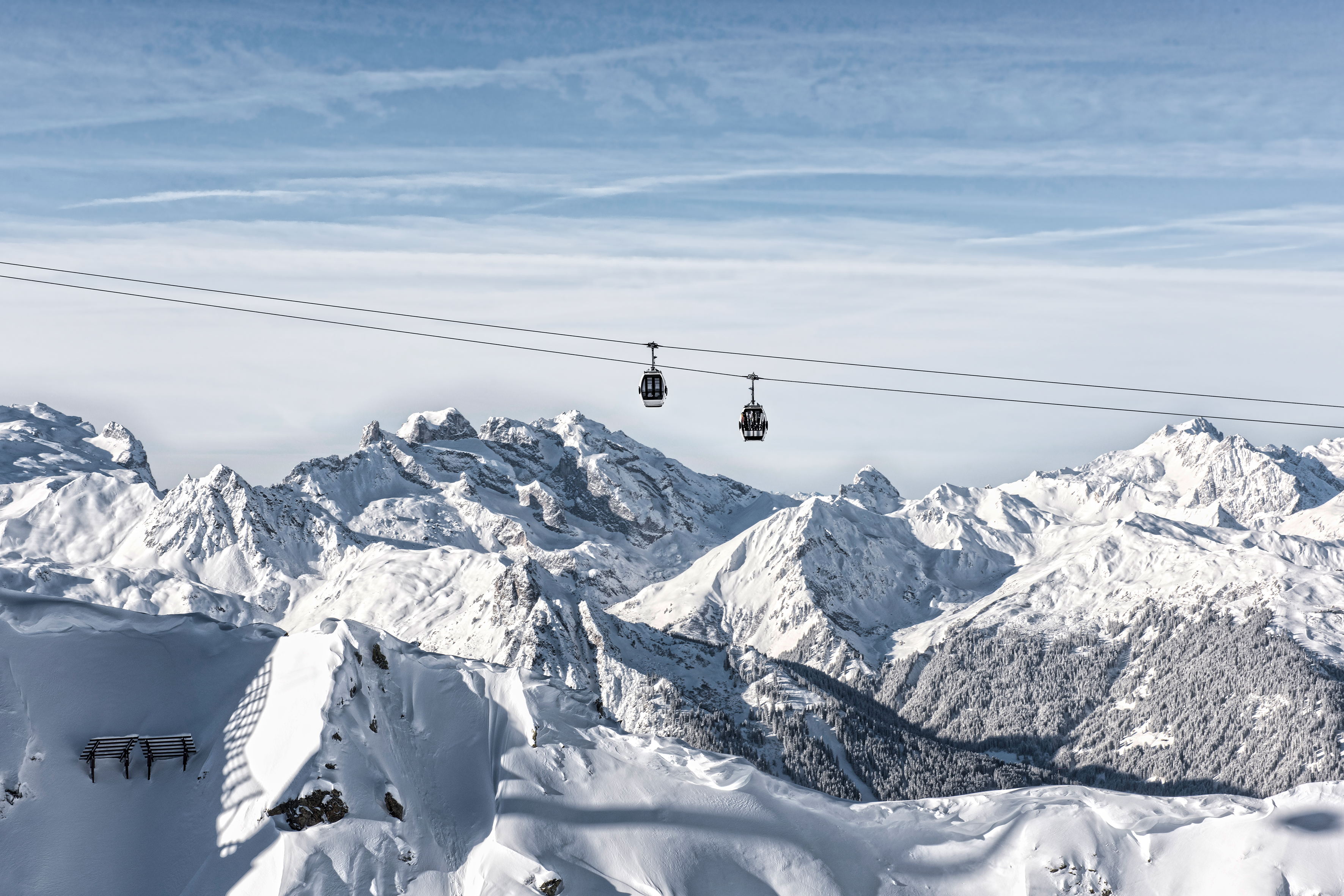 Bergdorf Vermala Gut - A luxury Chalet Resort Ausflugsziele Skigebiet Silvretta Montafon