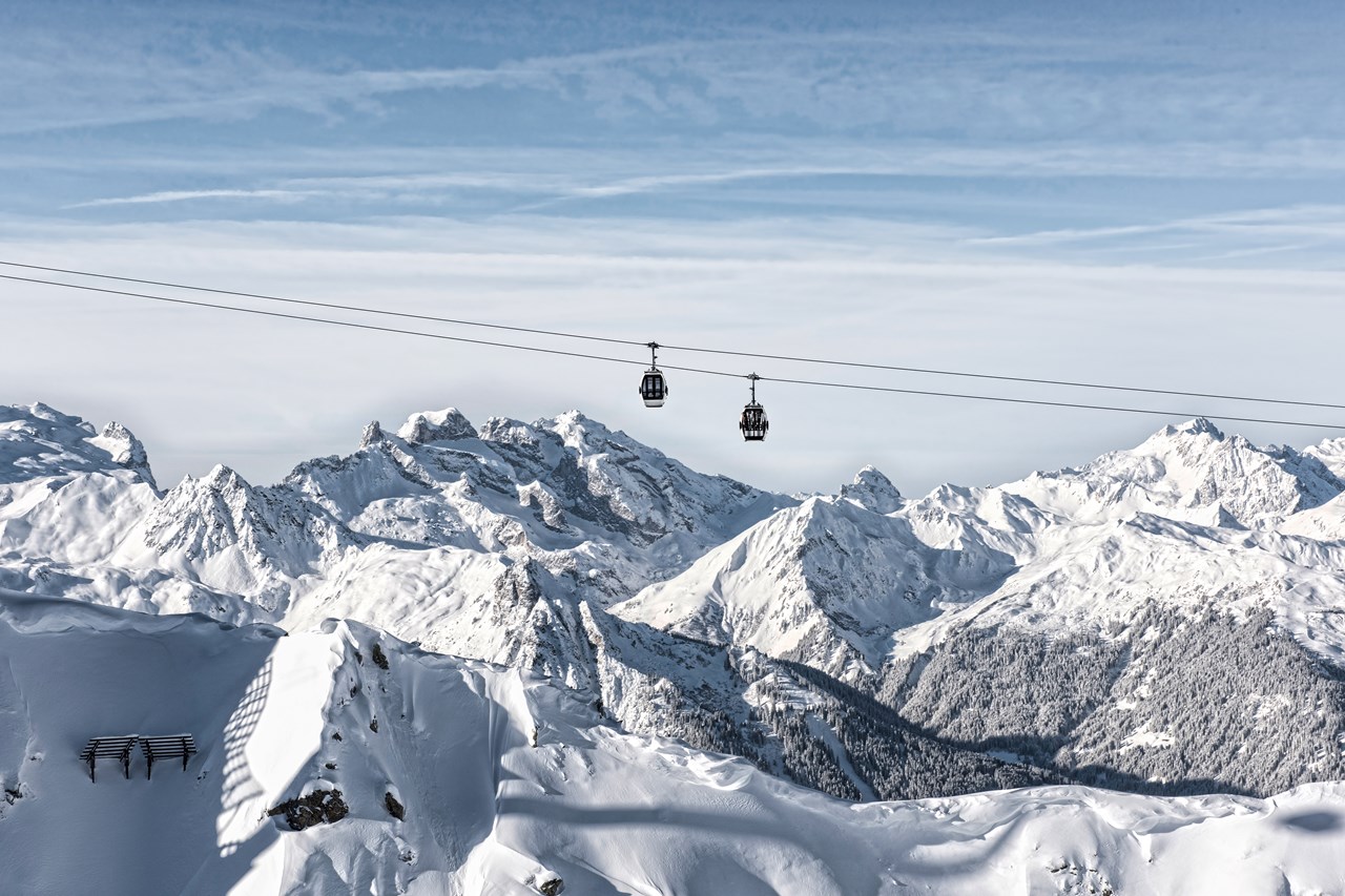 Bergdorf Vermala Gut - A luxury Chalet Resort Ausflugsziele Skigebiet Silvretta Montafon