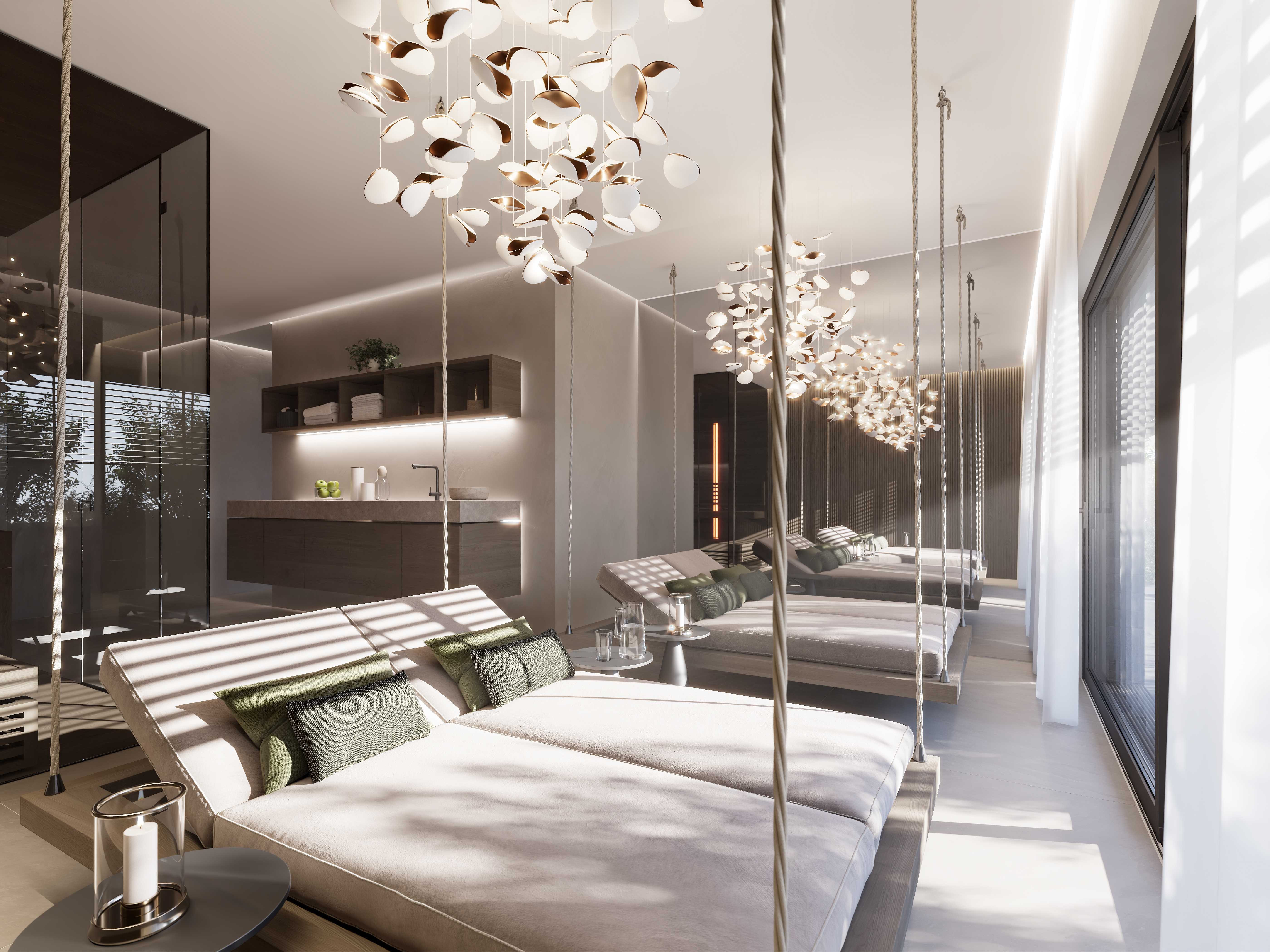 Chalet: Wellnessbereich - Premium-Chalet Rosenhag - ROSENSTOA Premium Chalets