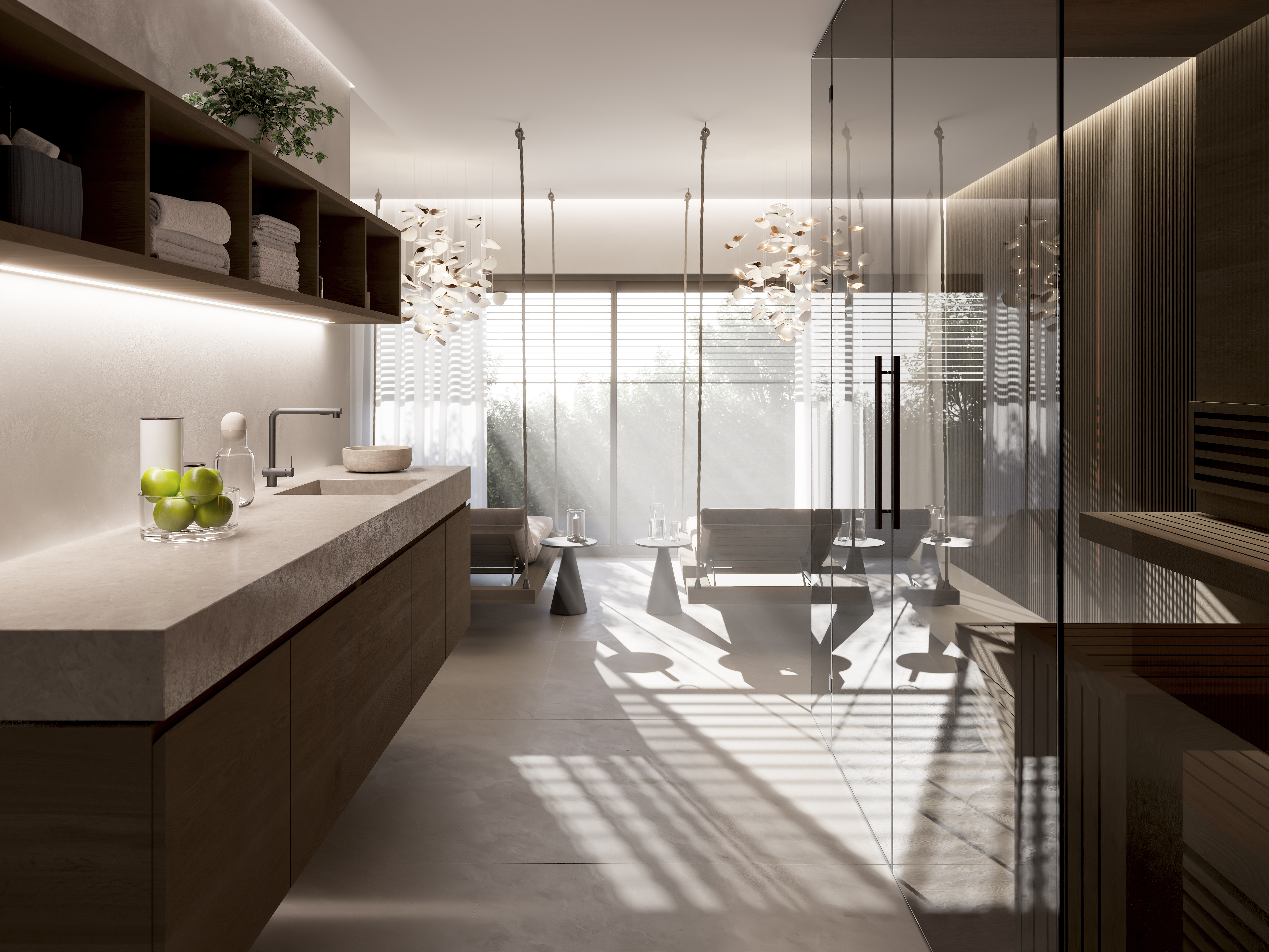 Chalet: Wellnessbereich - Premium-Chalet Rosenhag - ROSENSTOA Premium Chalets