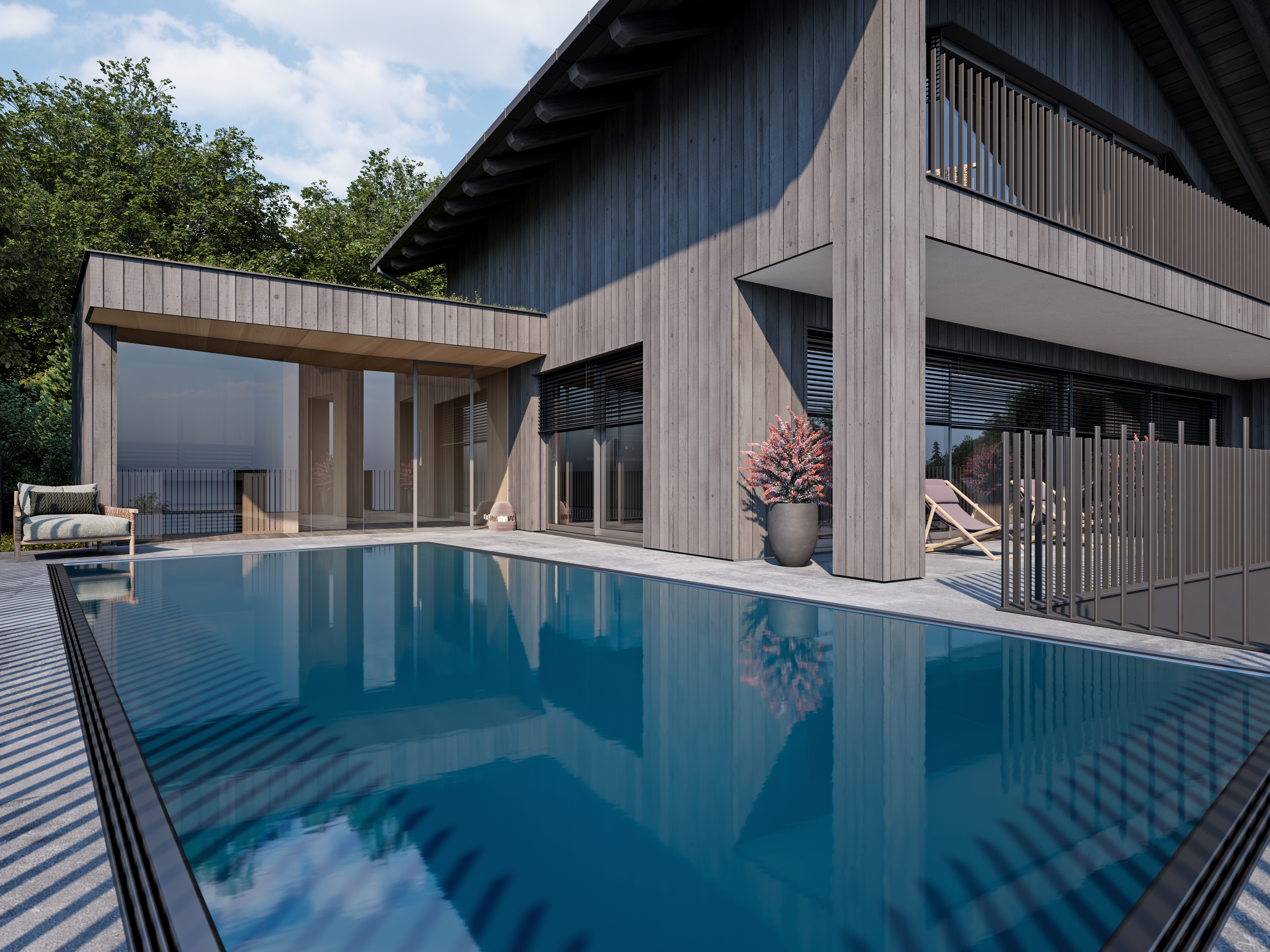 ROSENSTOA Premium Chalets Hütten im Detail Premium-Chalet Rosenhag