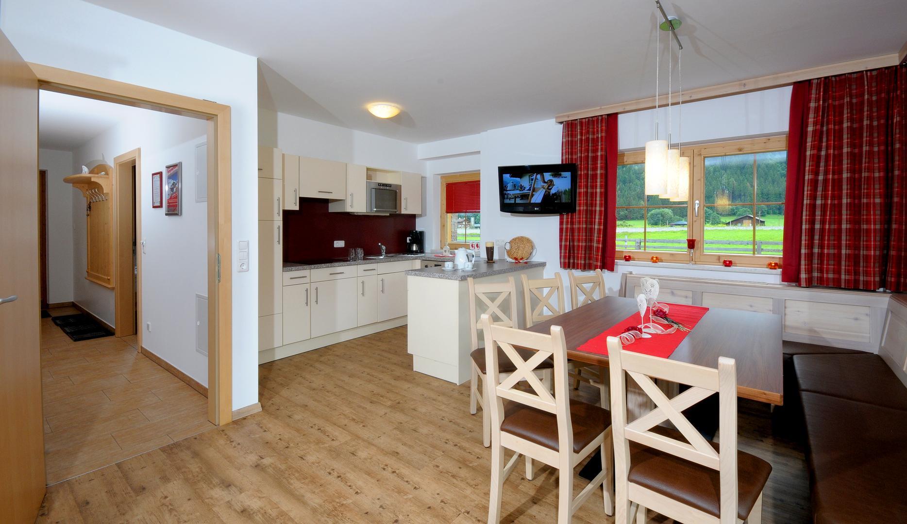 Hüttendorf - Terrasse - Chalet Schnee