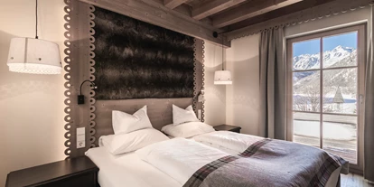 Hüttendorf - Pfunds - Schlafzimmer Chalets Edelweiss Schnalstal - Hotel & Chalets Edelweiss