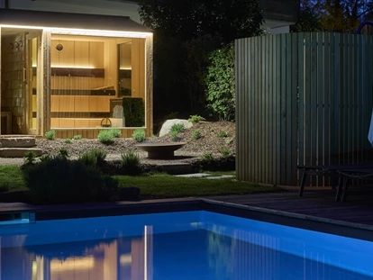 Hüttendorf - Pfunds - Außensauna - Cirna Gentle Luxury Lodges