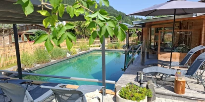 Hüttendorf - Mittelberg (Mittelberg) - Naturpool - Dorf Chalet