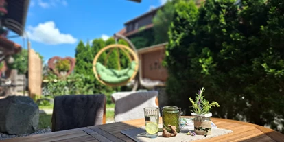 Hüttendorf - Mittelberg (Mittelberg) - Chalet Steinbock - Terrasse - Dorf Chalet