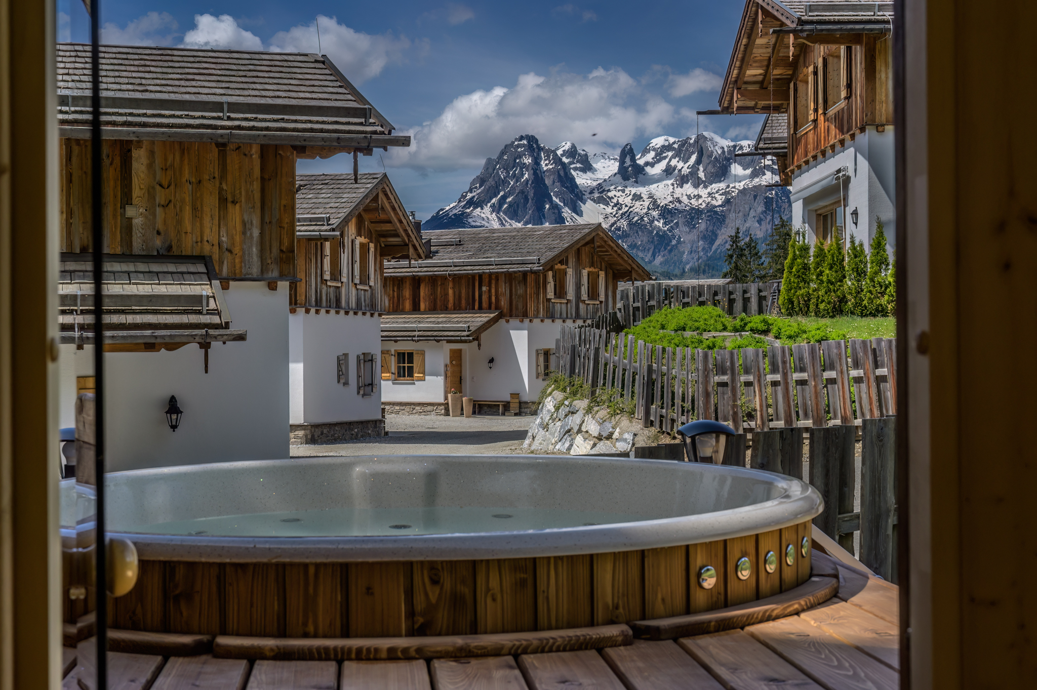 Chalet: Sauna Whirlpool Teich - DAS EULERSBERG