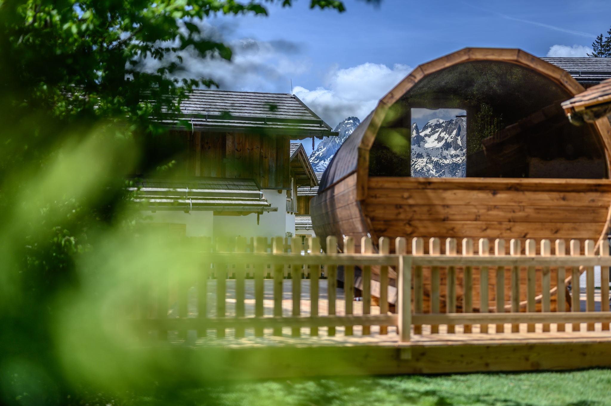 Chalet: Sauna Whirlpool Teich - DAS EULERSBERG