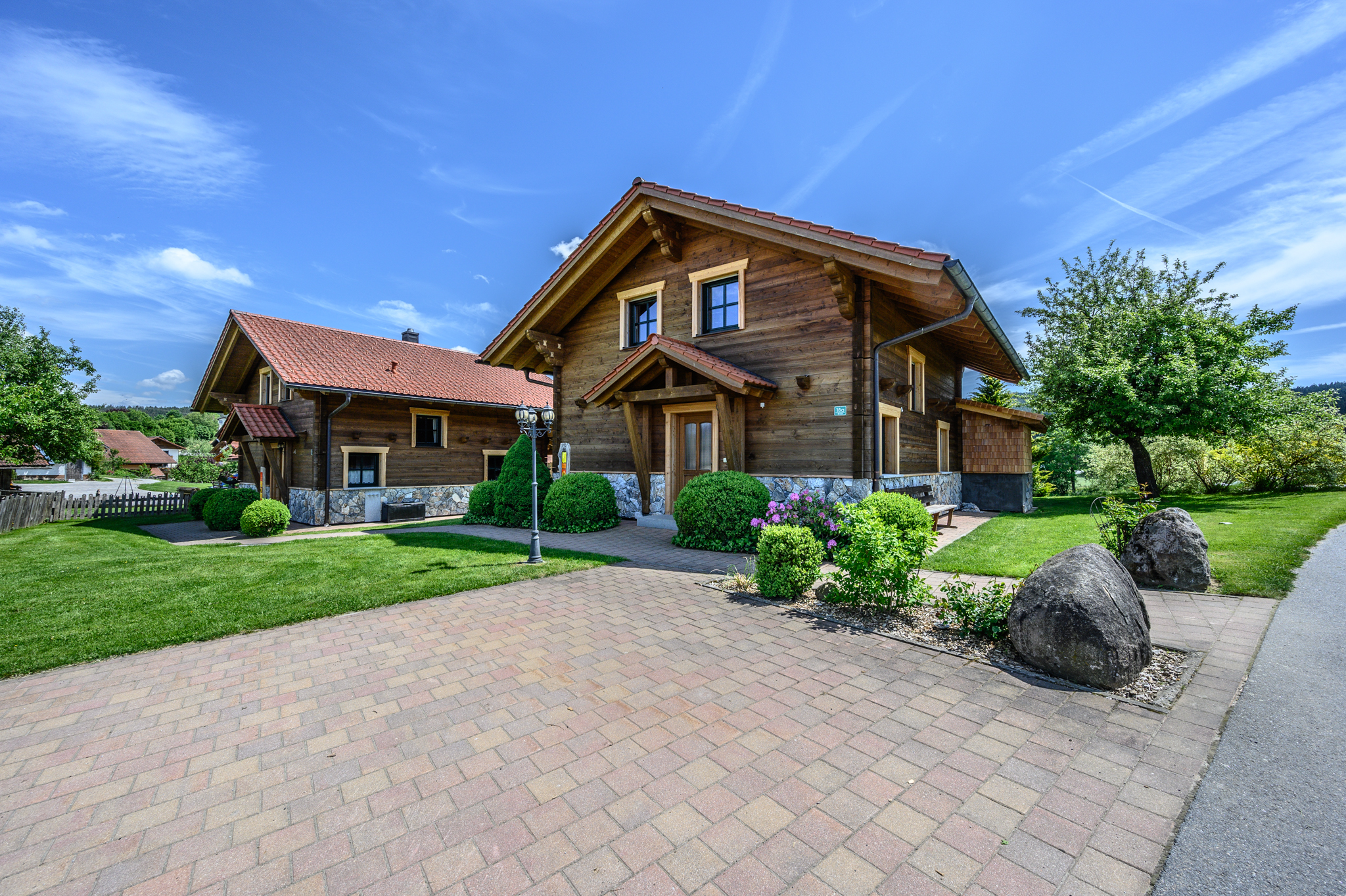 Familie Wenzl Hütten im Detail Chalet Birkhan