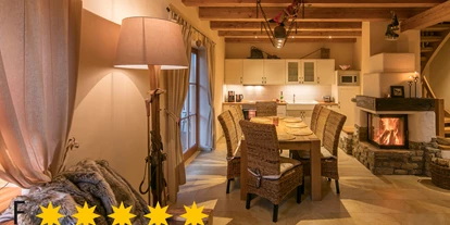 Hüttendorf - PLZ 38871 (Deutschland) - Blick in das sport-Chalet - Chalets zum Ilsetal