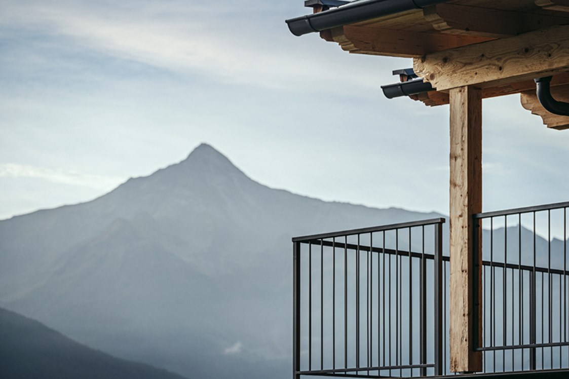 Chalet: Wunderbarer Ausblick auf das Tal und die Zillertaler Berge. - Ferienhütten Tirol