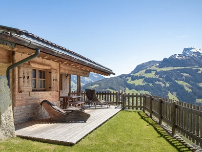 Hüttendorf - Chaletgröße: 8 - 10 Personen - Wellness-Chalet Bergschlössl - Ferienhütten Tirol