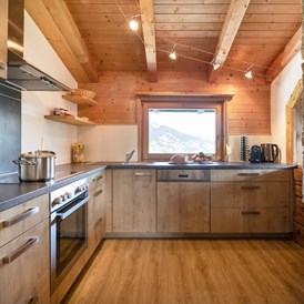 Chalet: Küche in der Panoramahütte - Ferienhütten Tirol