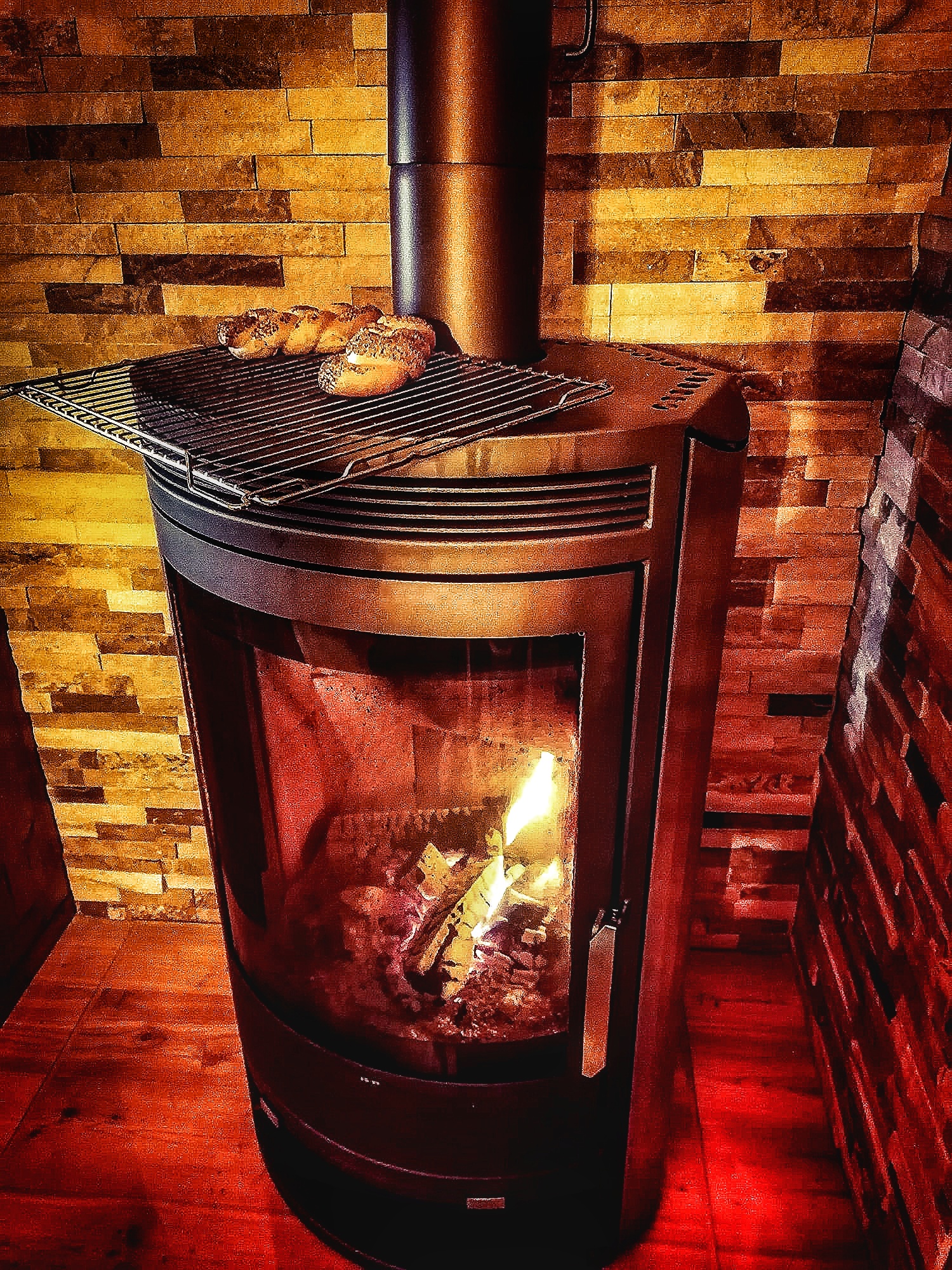 Chalet: Holzofen - Almhütten Sprachmann Flattnitz - Innen