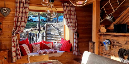 Hüttendorf - Chaletgröße: 8 - 10 Personen - Wohnbereich Große Hütte  - Almhütten Sprachmann Flattnitz