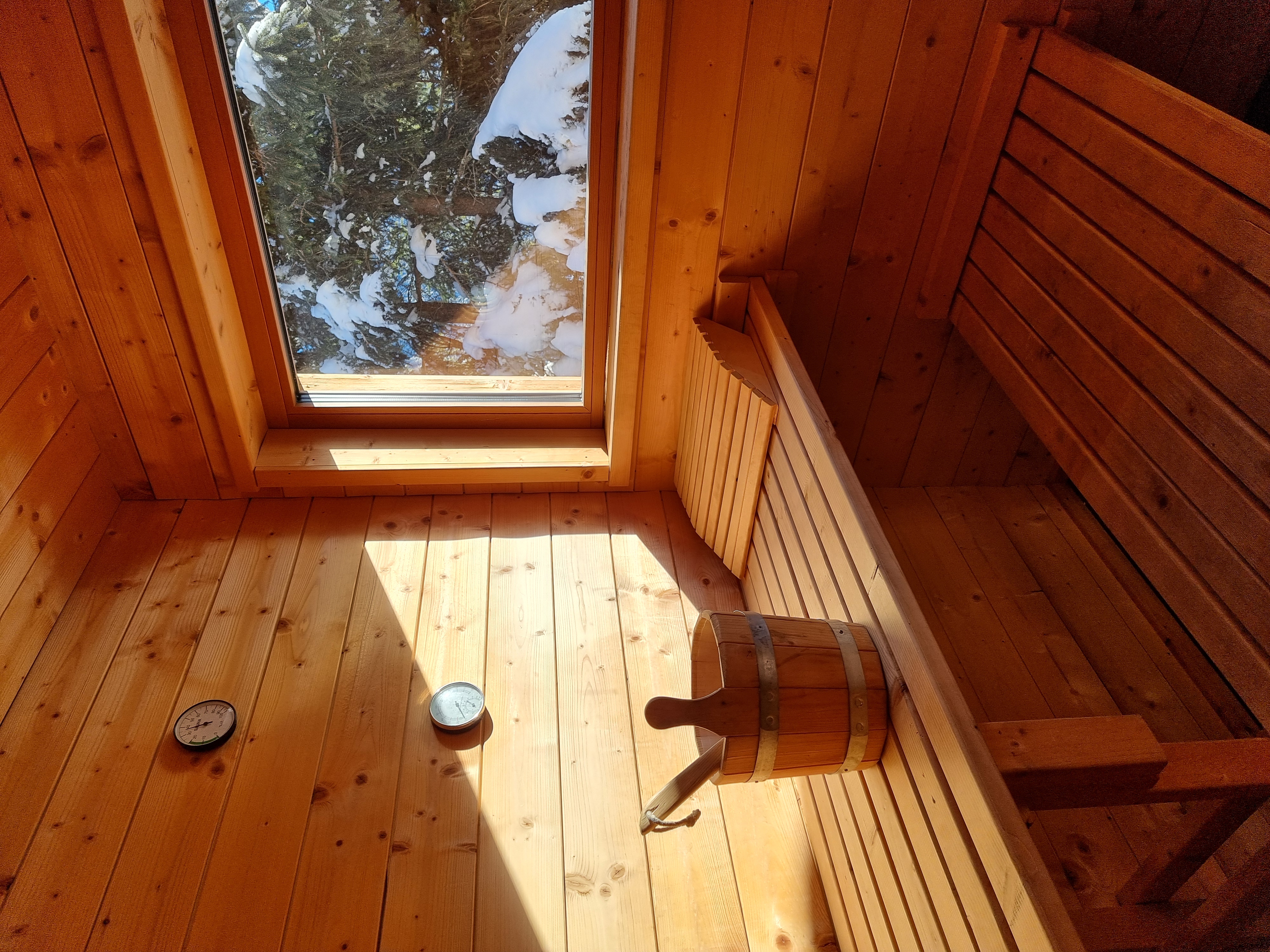 Hüttendorf - Flattnitz - Sauna  - Almhütten Sprachmann Flattnitz