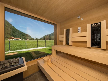 Hüttendorf - Chaletgröße: 8 - 10 Personen - Eigene Panoramasaune mit integrierter Infrarot und traumhaften Ausblick auf die Berge - DAS Hintersee****
