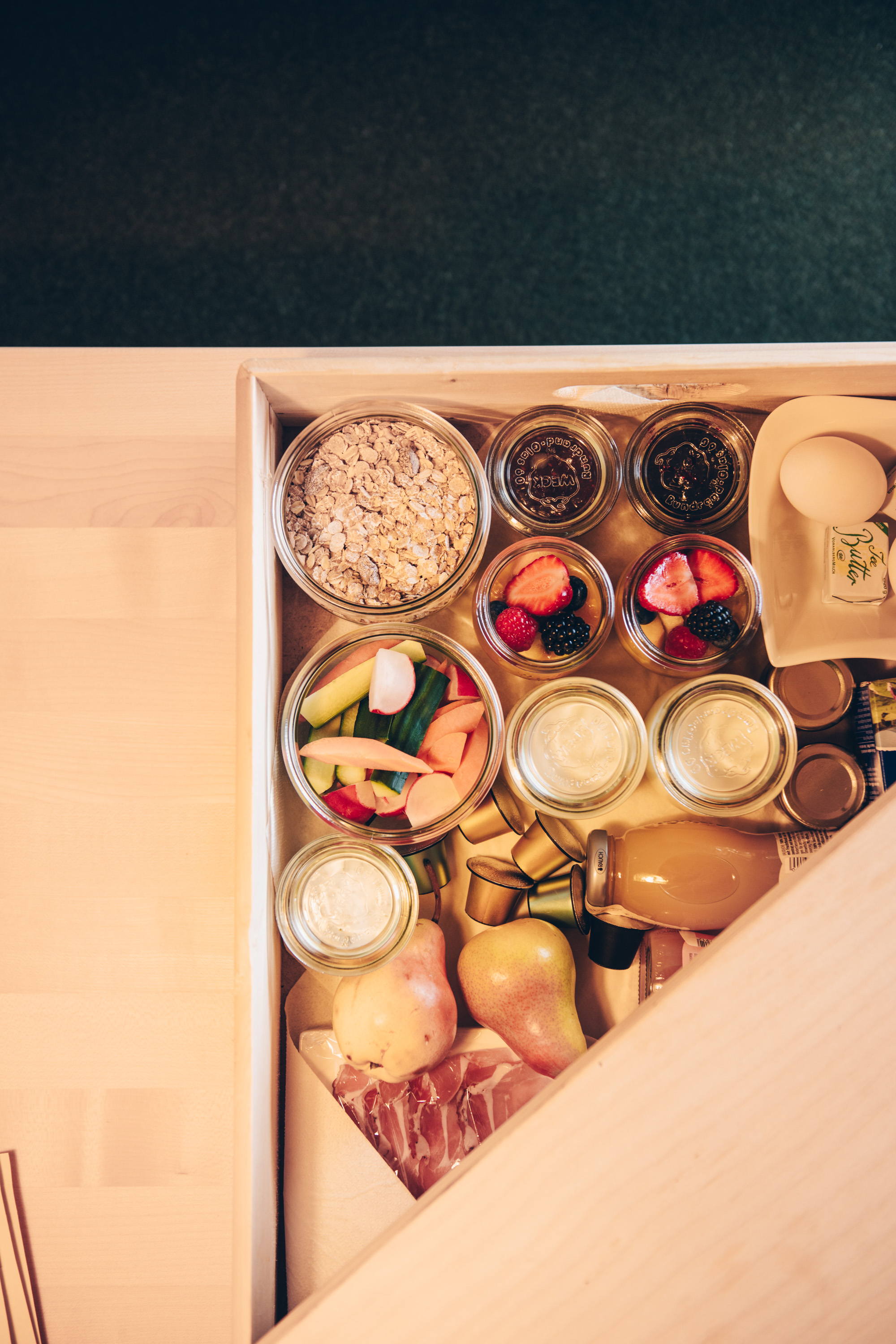 Chalet: Frühstücksbox - Peterhof Chalets