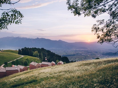 Hüttendorf - Schröcken - Sonnenuntergang Alpe Furx - Peterhof Chalets