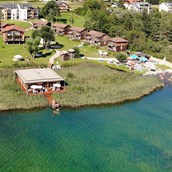 Hüttendorf: Das Lake Resort befindet sich direkt am Pressegger See! - Lake Resort Pressegger See