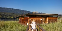 Hüttendorf - Sauna: im Hauptgebäude - See Spa. - Lake Resort Pressegger See