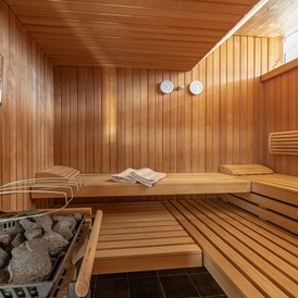 Chalet: Finnische Sauna. - Lake Resort Pressegger See