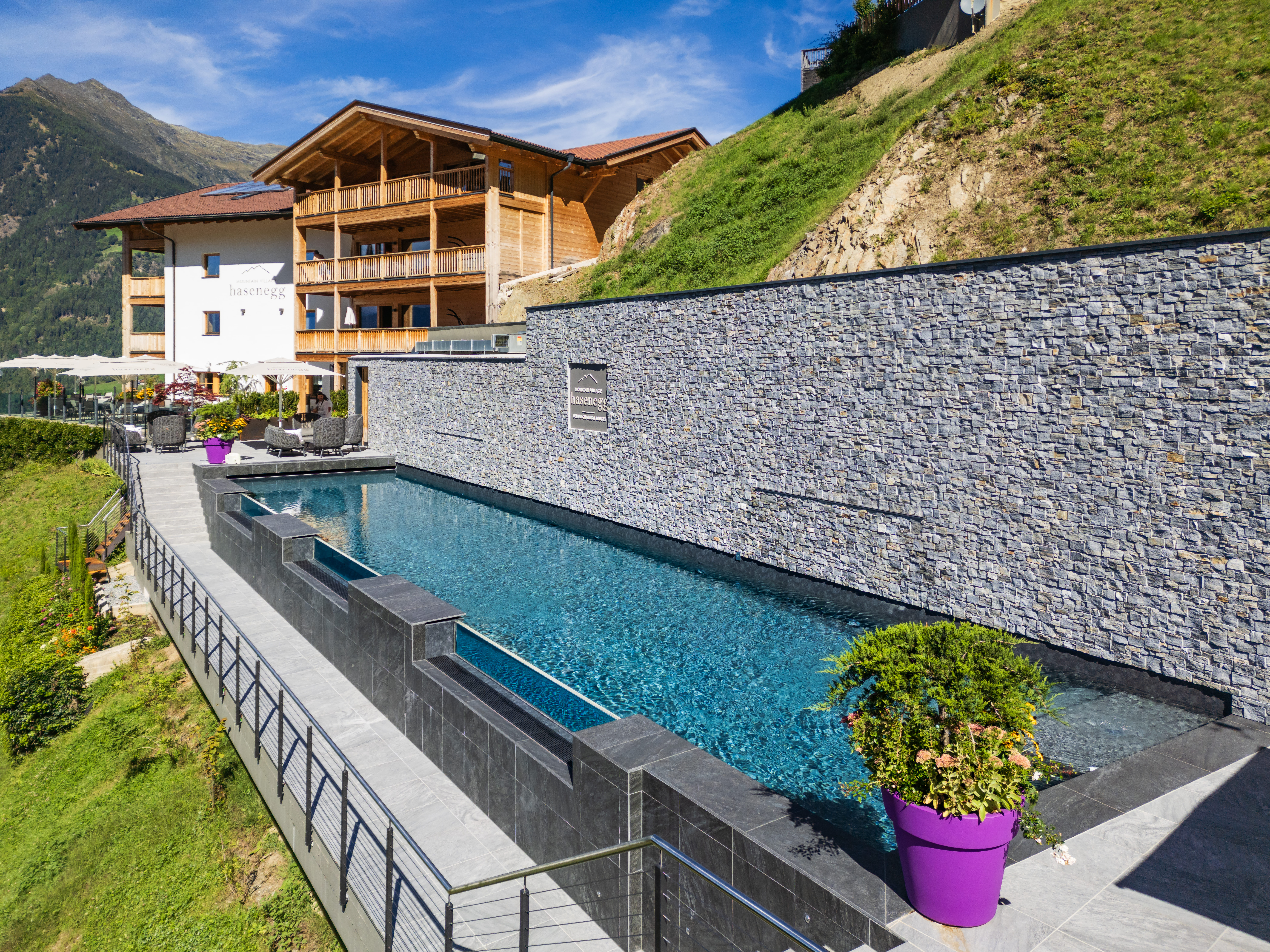 Chalet: Pool - MOUNTAIN VILLAGE HASENEGG