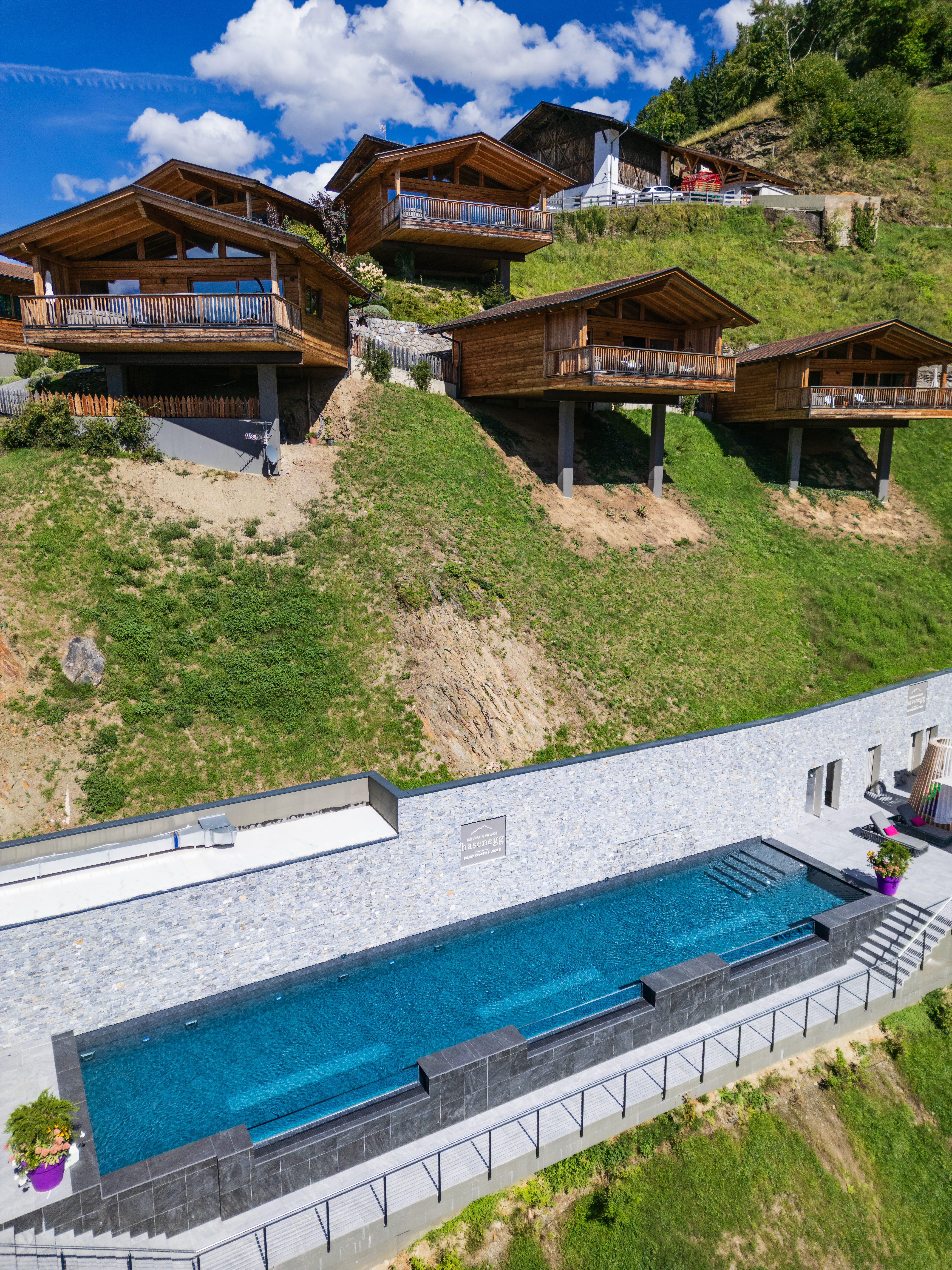 Chalet: Pool - MOUNTAIN VILLAGE HASENEGG