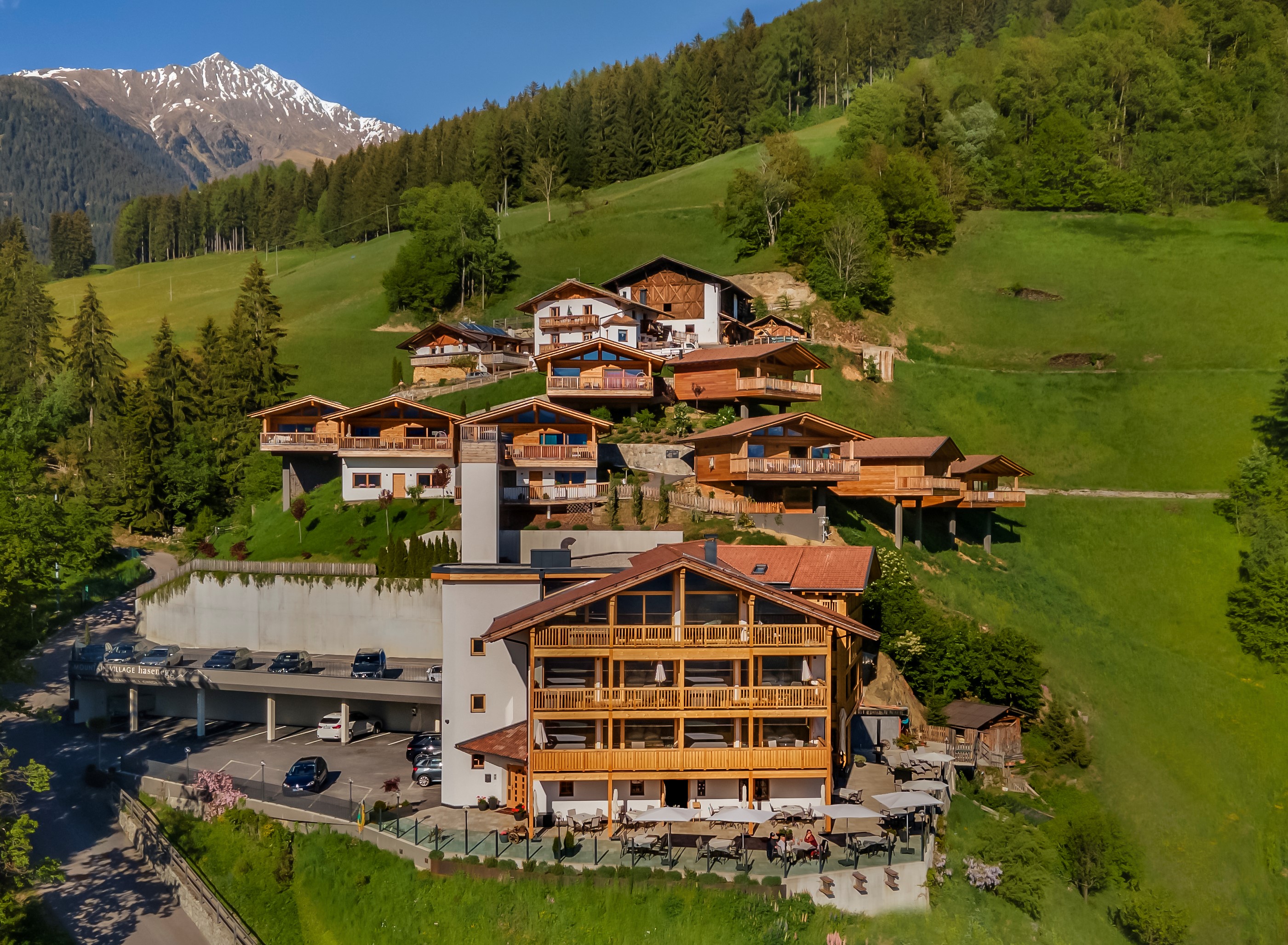 Hüttendorf - Frühstück: Frühstückservice - Mountain Village Hasenegg - MOUNTAIN VILLAGE HASENEGG