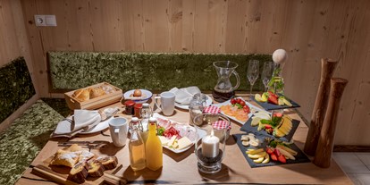Hüttendorf - Chaletgröße: 2 - 4 Personen - Italien - Frühstück im Chalet/Lodge - MOUNTAIN VILLAGE HASENEGG