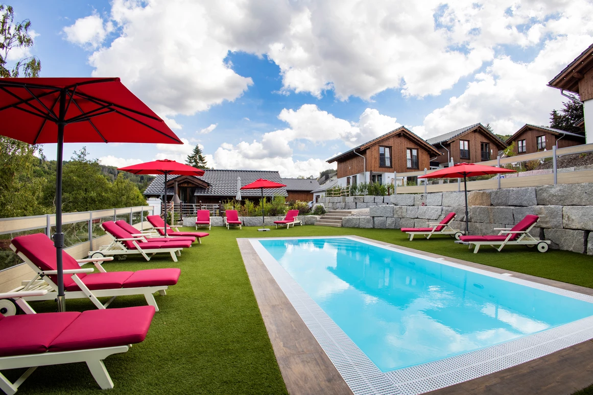 Chalet: Außenpool Chalet Park - Göbel´s Chaletpark Diemelsee - Außen, Wellness | Entspannen