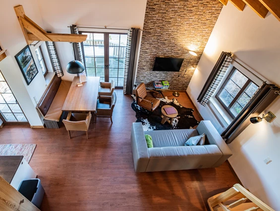 Chalet: Berg-Chalet Wohnbereich - Göbel´s Chaletpark Diemelsee - Innen