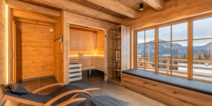 Hüttendorf - Chaletgröße: 8 - 10 Personen - Wellnessbereich im Chalet SUX-STM - Hüttendorf Dachsteinblick