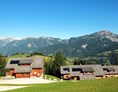 Chalet: Aussicht auf den Dachstein - Hüttendorf Pruggern