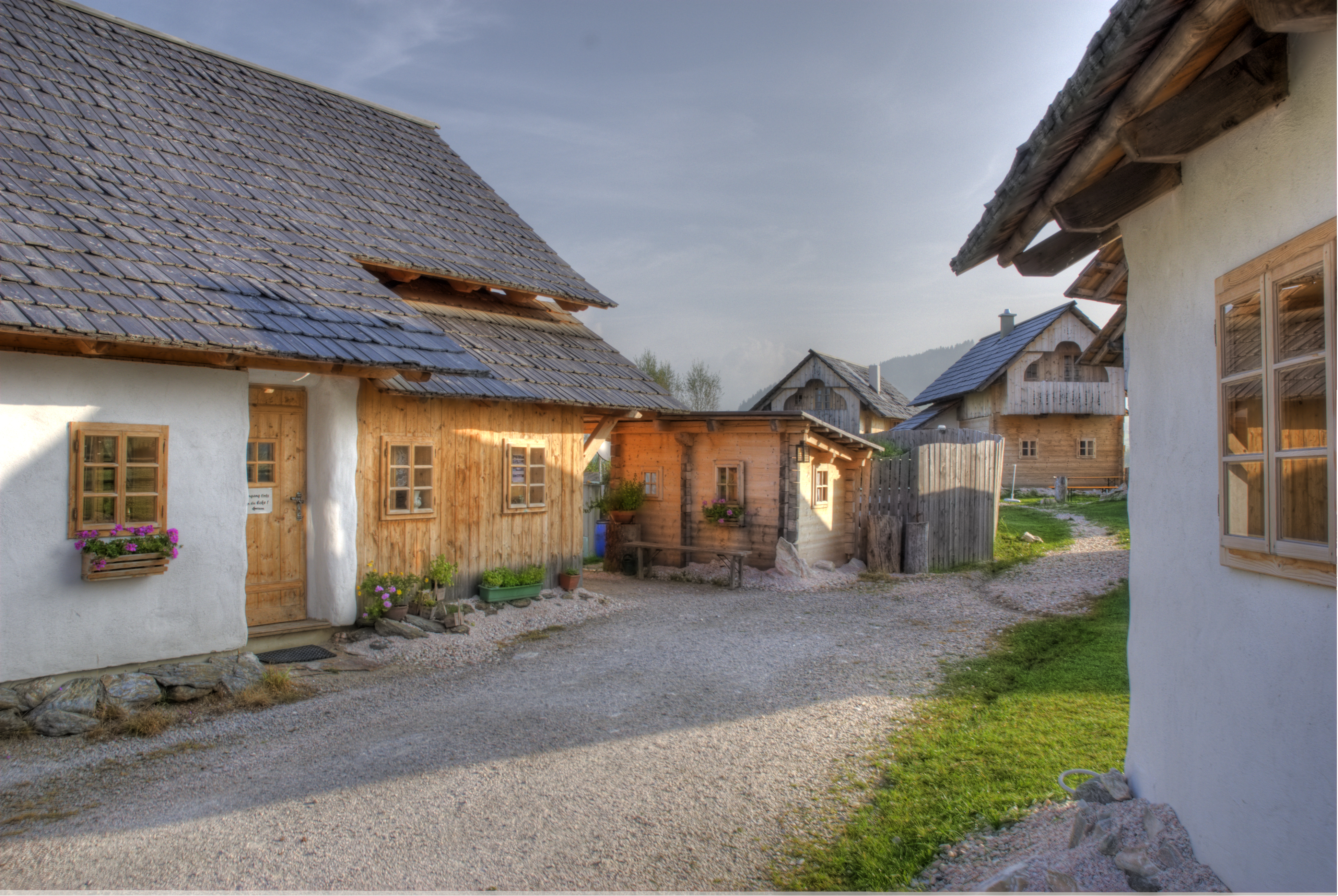 Hüttendorf - Steiermark - Im Dörfl Anno 1873