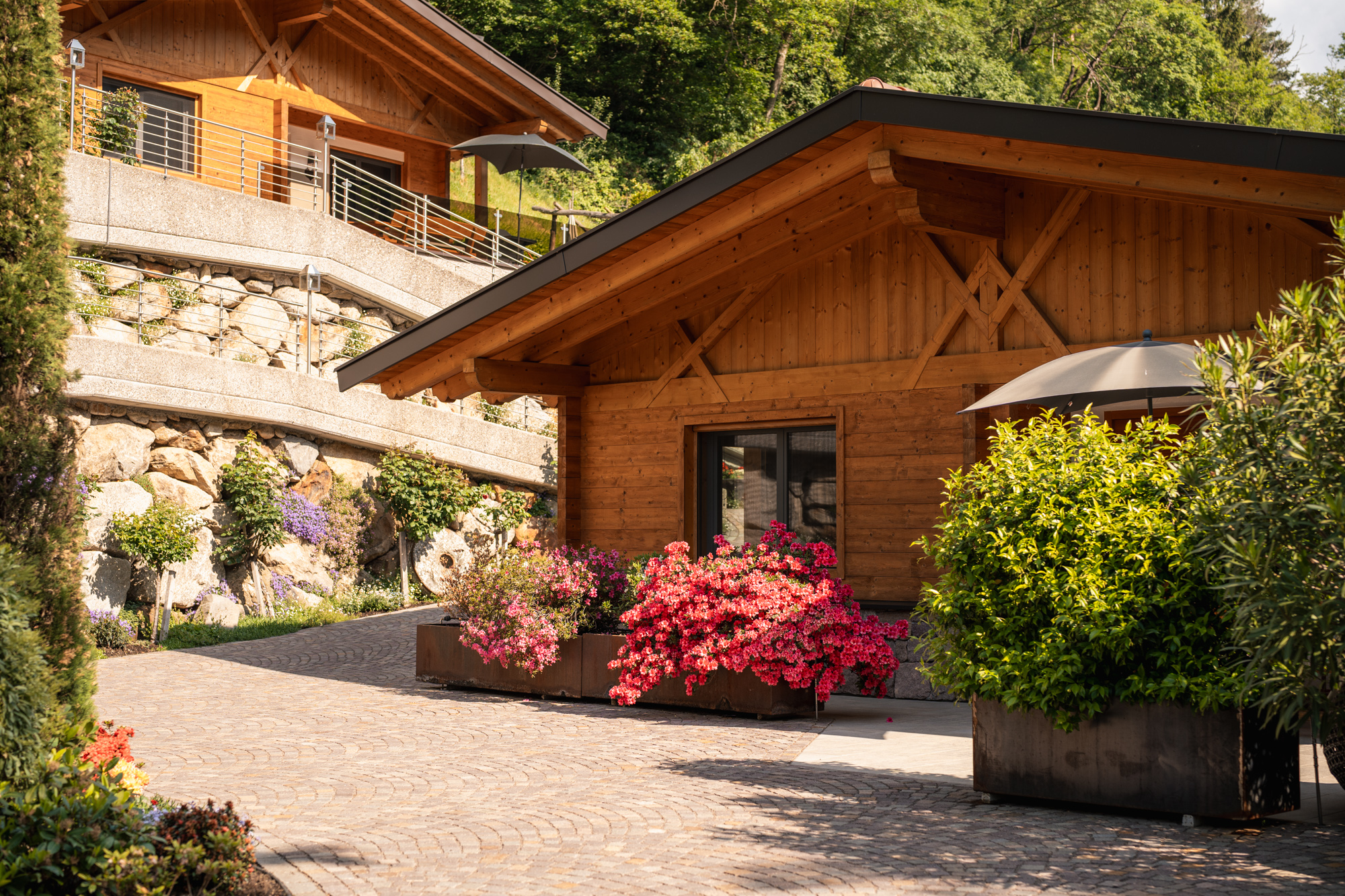 Chalet: Chalet Azalee - Chalet Resort Innerluferhof - Außen, Umgebung