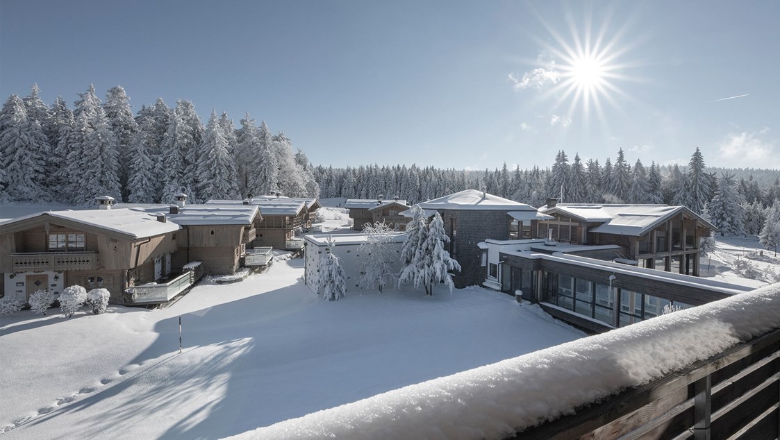 Chalet: INNs HOLZ Chaletdorf Resort im Winter - INNs HOLZ Chaletdorf