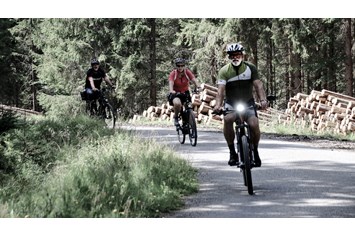 Chalet: INNs HOLZ Chaletdorf im Sommer Radfahren Mountainbike - INNs HOLZ Chaletdorf
