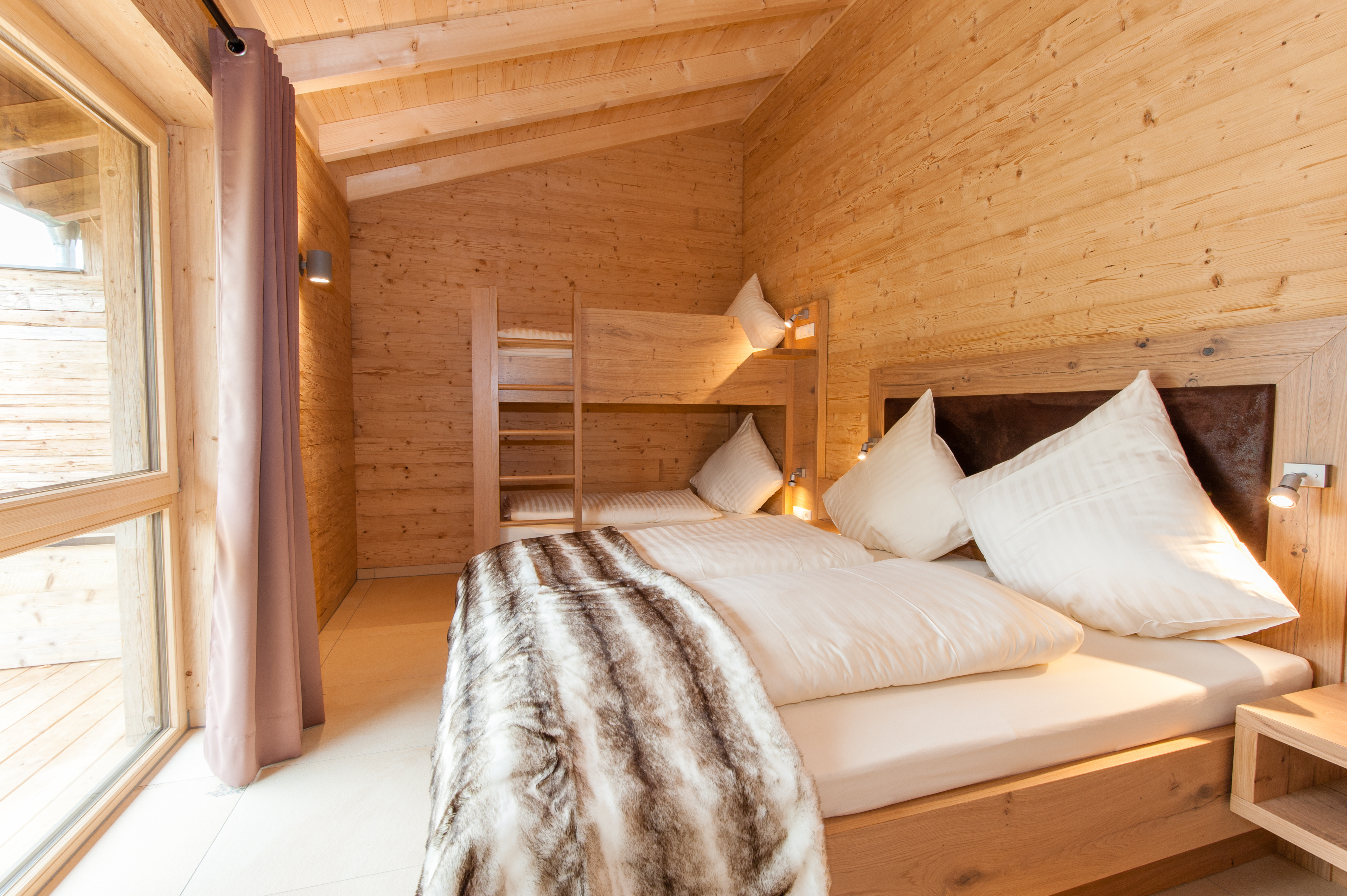 Chalet: Schlafzimmer - Landhaus und Chalets Köpplwirt