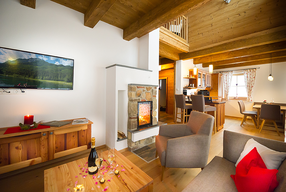 Lehenriedl Chalets Hütten im Detail Chalet Edelrose