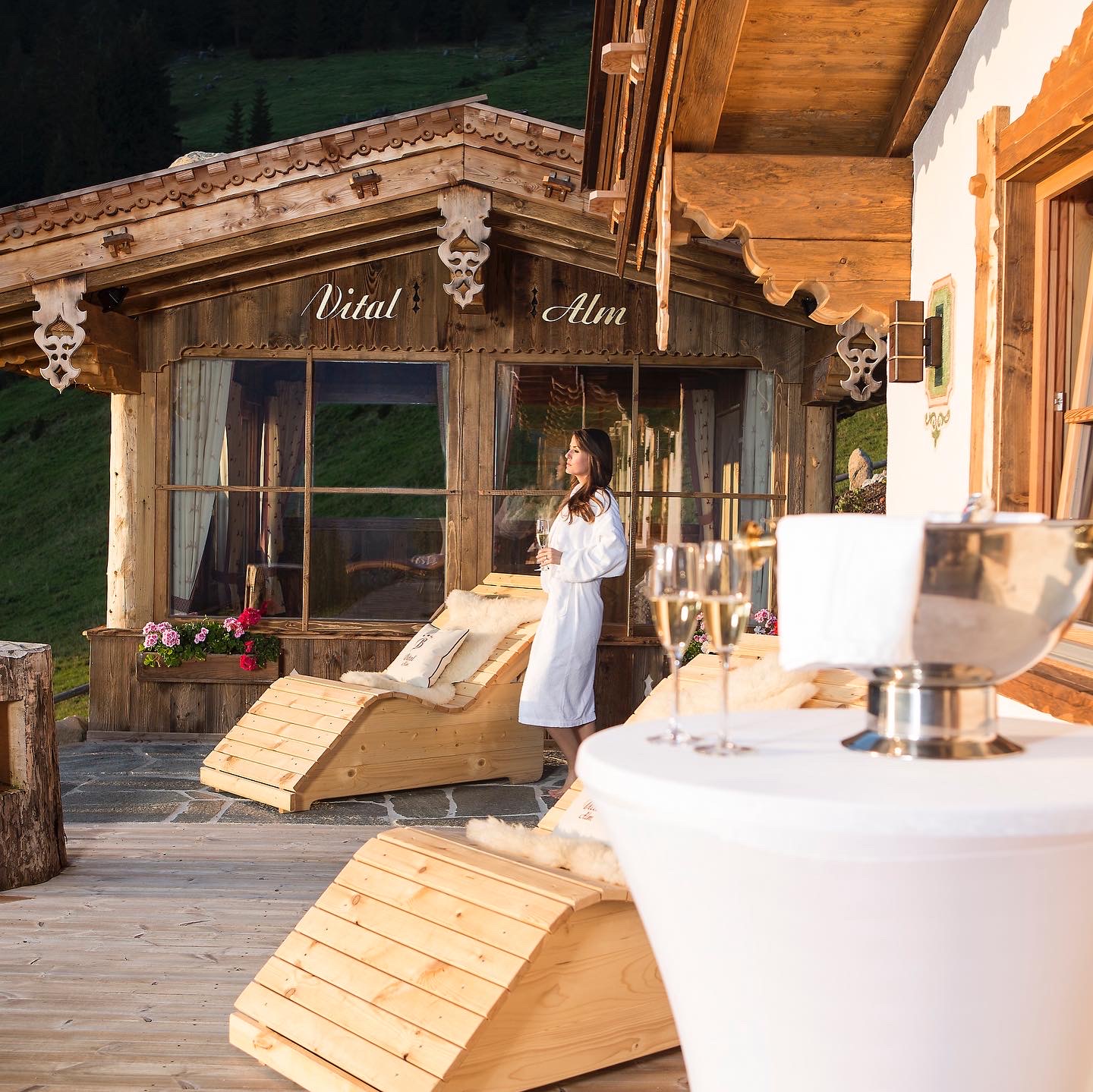 Chalet: den Ausblick genießen - Luxus Chalet Bischofer-Bergwelt