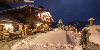 Hüttendorf - Fügenberg - Winterfoto - Luxus Chalet Bischofer-Bergwelt