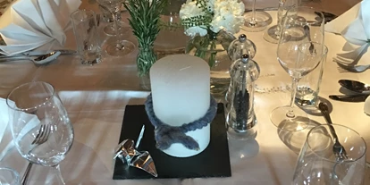 Hüttendorf - Fügenberg - Hochzeitstisch - Luxus Chalet Bischofer-Bergwelt