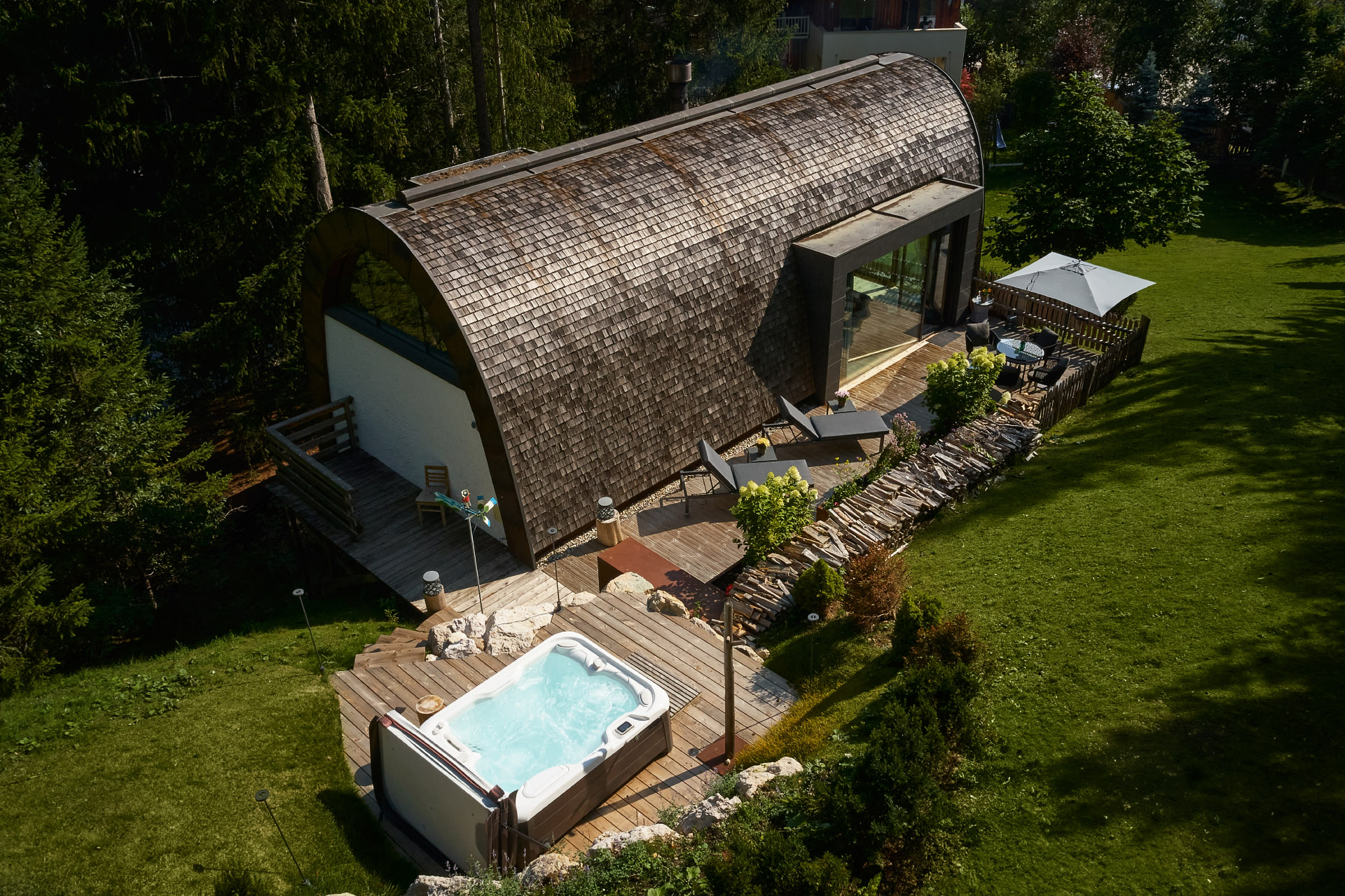 Hüttendorf - Schwerpunkt: Wanderurlaub - Enneberg - Außenansicht - Mi Chalet