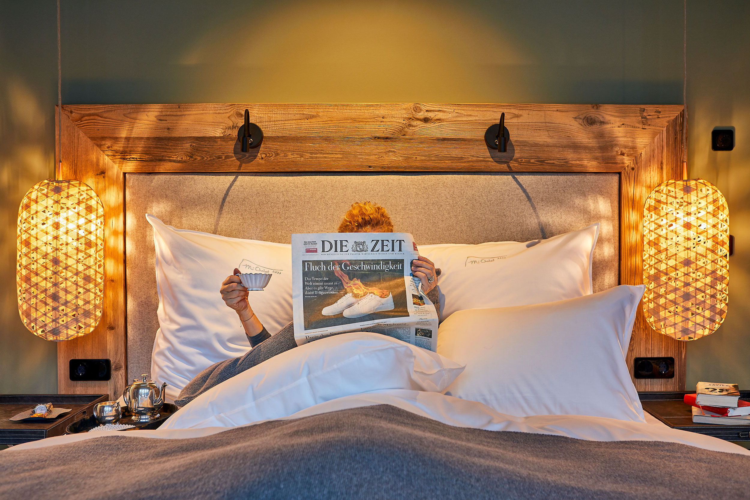 Hüttendorf - Schwerpunkt: Wanderurlaub - Enneberg - Schlafzimmer - Mi Chalet