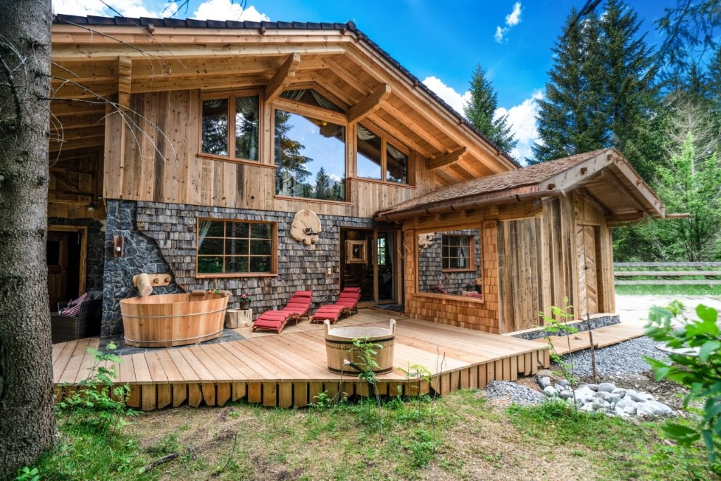 Almhütten Moll am Haldensee Hütten im Detail Wildererhütte