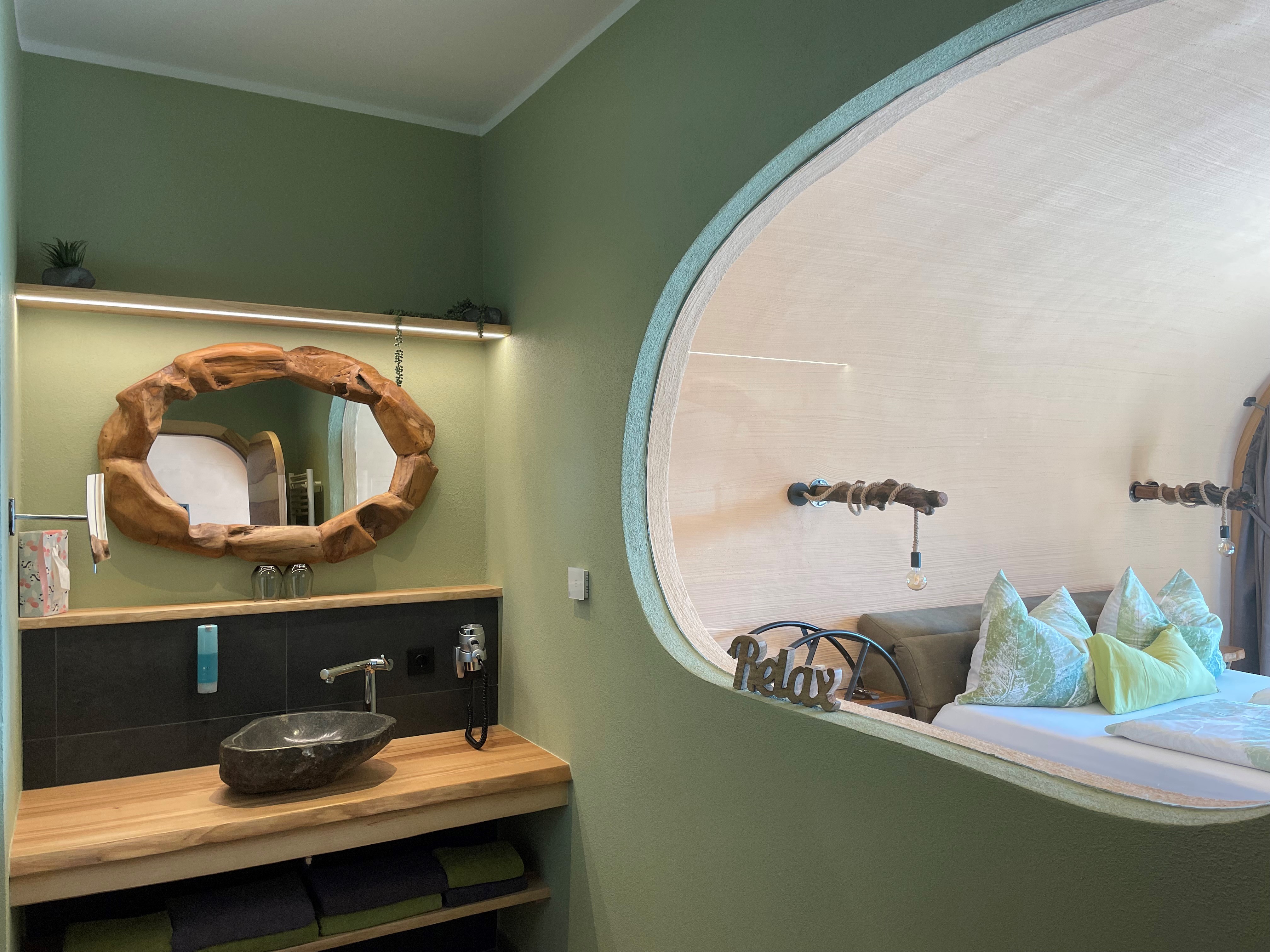 Chalet: Suite im Hobbit-Style - Erdhäuser und Suiten im Hobbit-Style - Innen