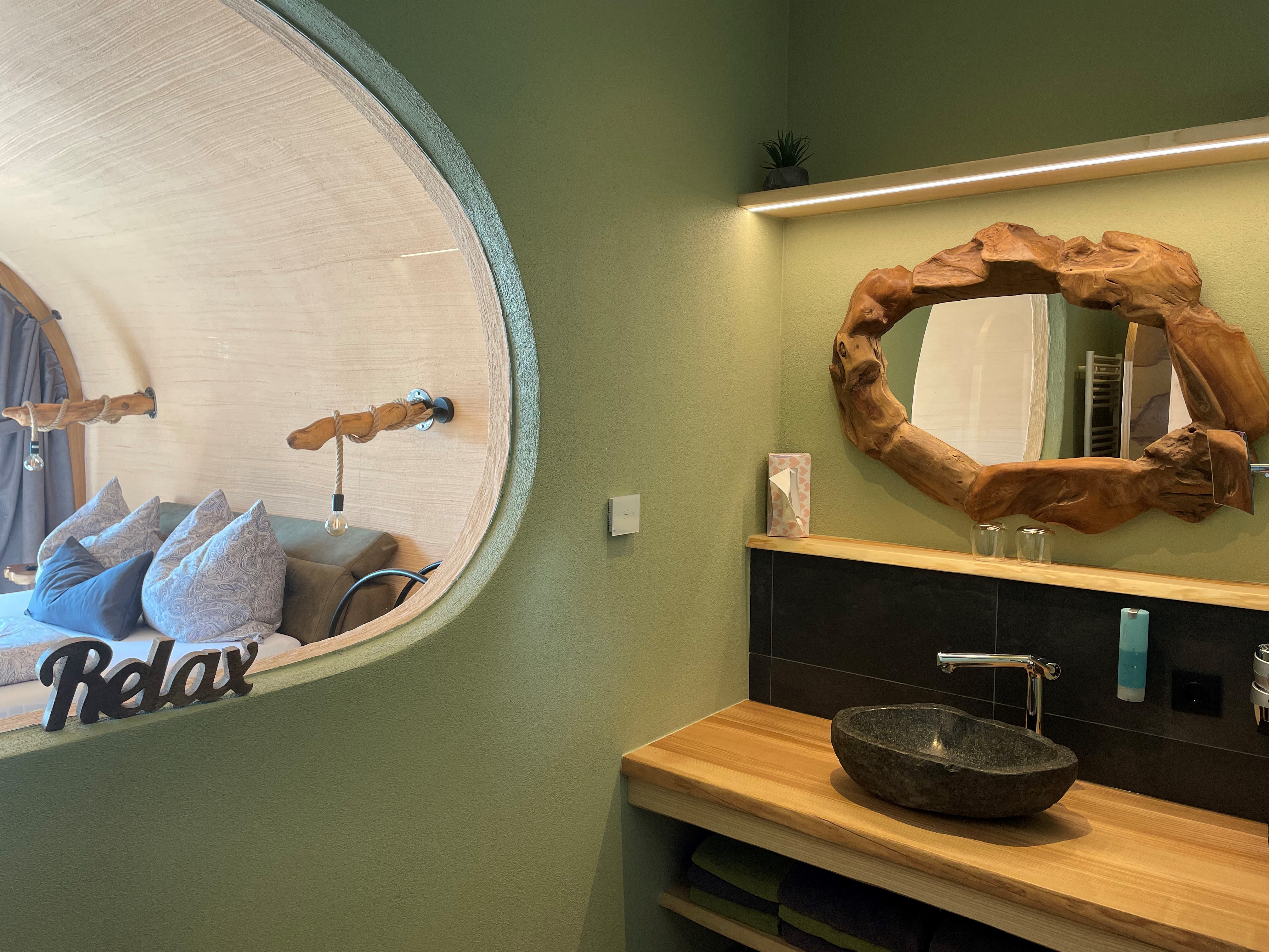 Chalet: Suite im Hobbit-Style - Erdhäuser und Suiten im Hobbit-Style - Innen