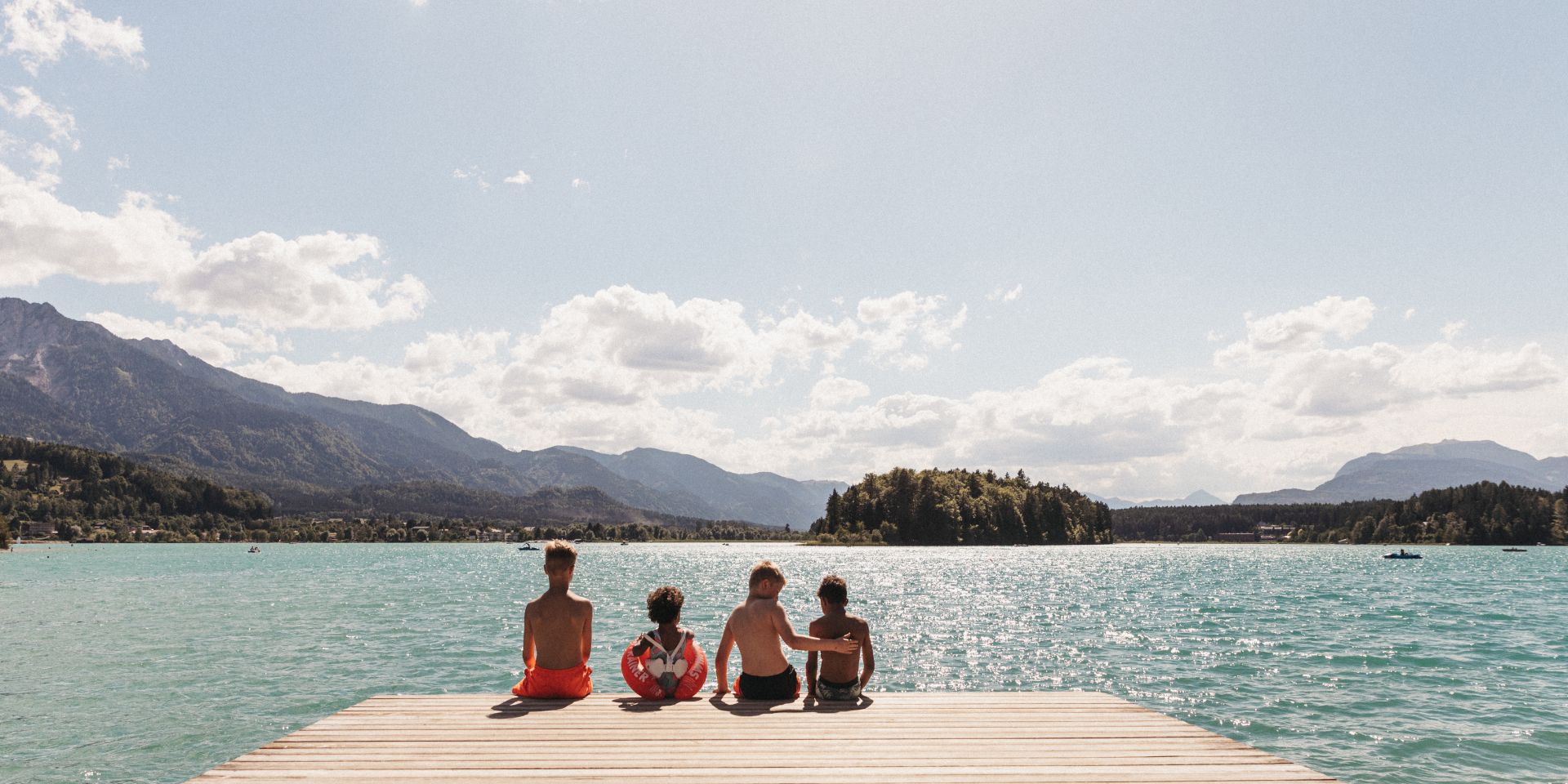 Hüttendorf - Flattnitz - Dorf Seeleitn