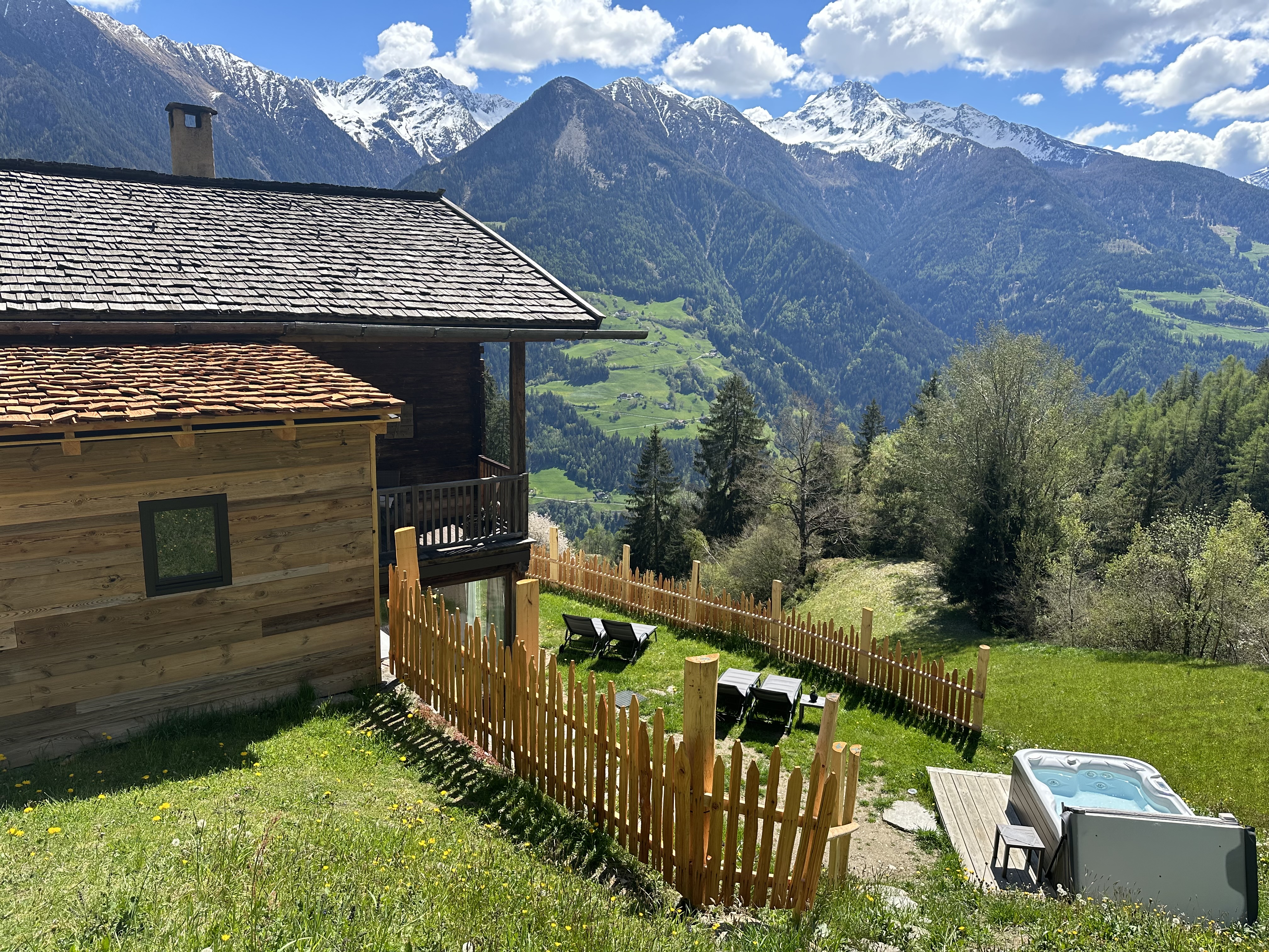 Hüttendorf - PLZ 6183 (Österreich) - Bergchalet mit Whirlpool  - Bergchalet Obertalerhof